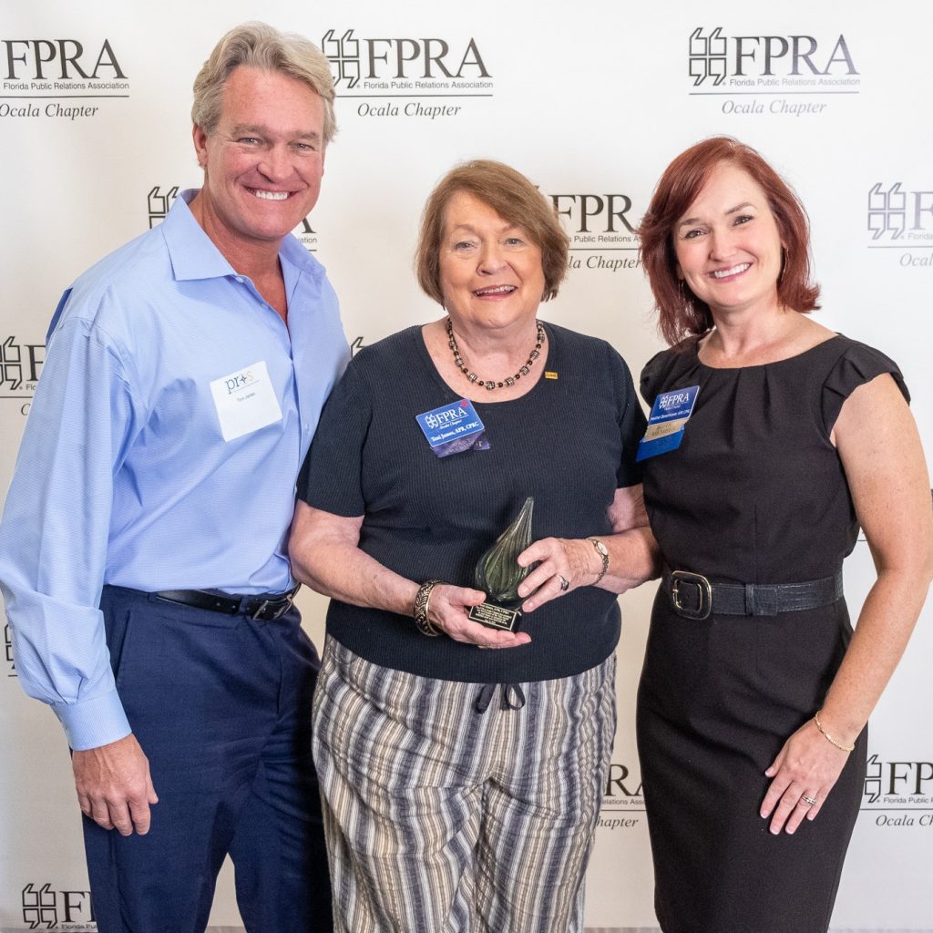 Ocala area PR professionals earn local and statewide awards, recognition at end-of-year celebration and annual conference